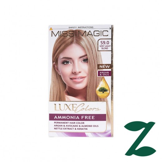 Miss Magic Luxe Hair Color - S9.0 Very Light Blond - delivered by Pharmazone Pharmacy - within 2 Hours