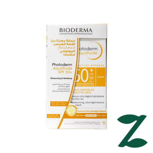 Bioderma Photoderm Aquafluid Spf50+ Invisible (1+1) 40 g - Delivered by Pharmazone - delivered by Taw9eel Fast