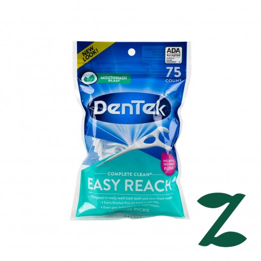 Dentek Complete Clean Easy Reach Floss 75 Count - delivered by Pharmazone Pharmacy - within 2 Hours
