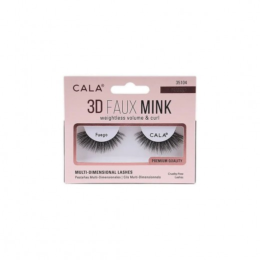 Cala Eye Lashes 3D Faux Mink Fuego - delivered by The Pharmacy - within 2 Hours