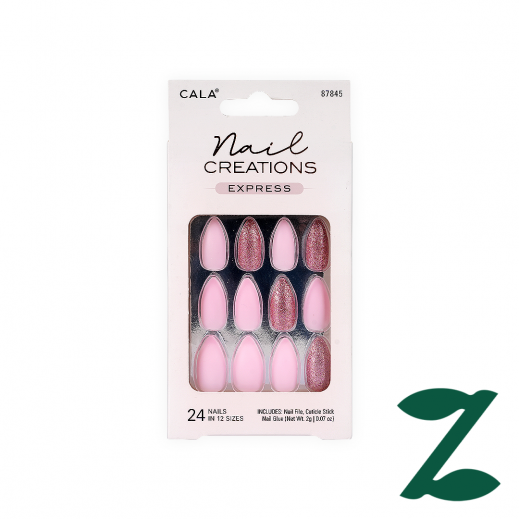 Cala Nail Creations Express Matte Nude 24 Nails 87845 - delivered by Pharmazone Pharmacy - within 2 Hours