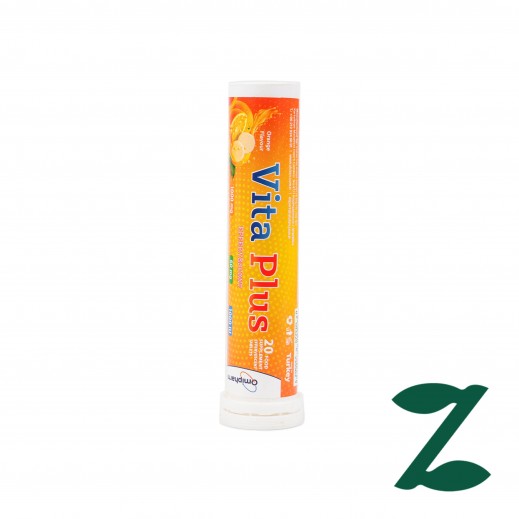 Vita Plus Vit C+ Zn + Vit D3 20 Effervescent - Delivered by Pharmazone - delivered by Taw9eel Fast