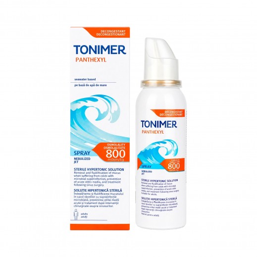 Tonimer Panthexyl 800 Mosm/Kg Hypertonic Spray100 Ml - delivered by The Pharmacy - within 2 Hours