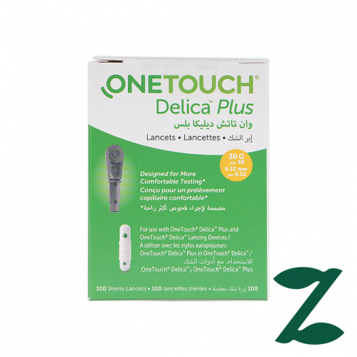 One Touch Delica Plus 100 Lancets - delivered by Pharmazone Pharmacy - within 2 Hours