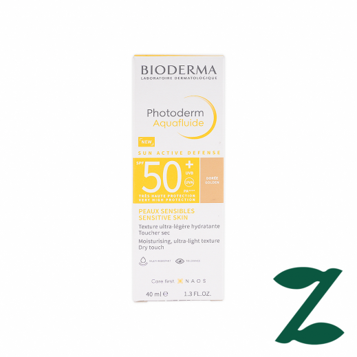 Bioderma Photoderm Aquafluide SPF50+ Dark Golden 40 ml - delivered by Pharmazone Pharmacy - within 2 Hours