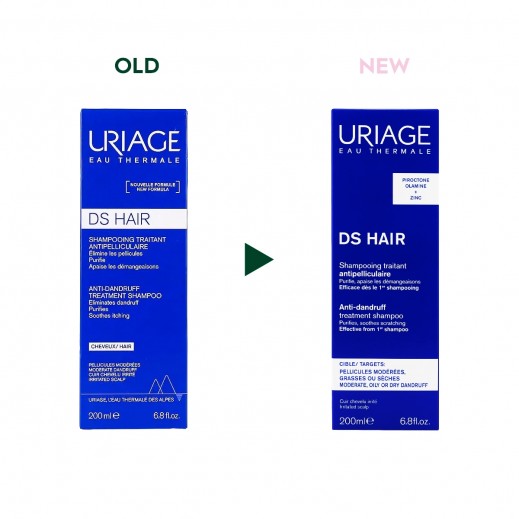 Uriage Ds Hair Anti-Dandruff Shampoo 200Ml - delivered by The Pharmacy - within 2 Hours