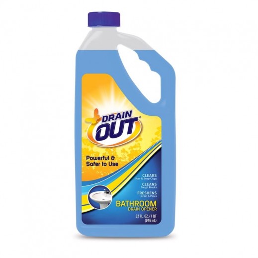 Drain OUT Liquid Drain Clog Remover 946 ml - delivered by Taw9eel within 1 working day 