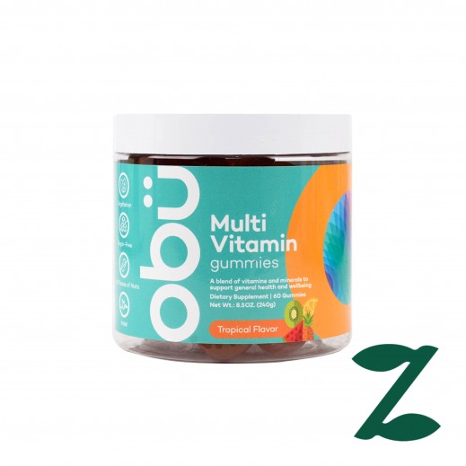 Obu Multivitamin 60 Gummies -Tropical Flavor - Delivered by Pharmazone - delivered by Taw9eel Fast