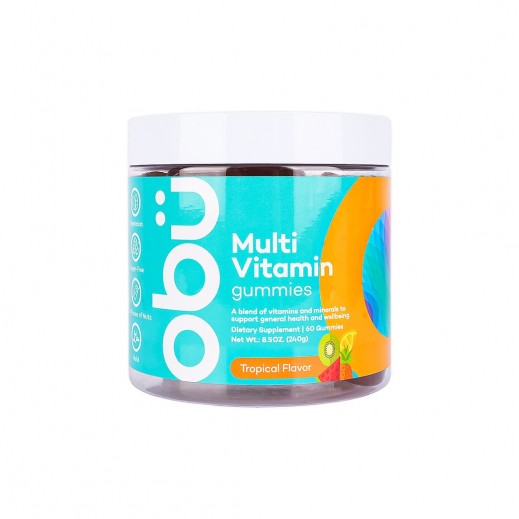 Obu Multivitamin 60 Gummies -Tropical Flavor - Delivered by Pharmazone - delivered by Taw9eel Fast