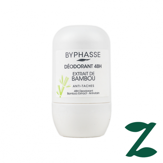 Byphasse 48H Bamboo Extract Deodorant (50 ml) - delivered by Pharmazone Pharmacy - within 2 Hours