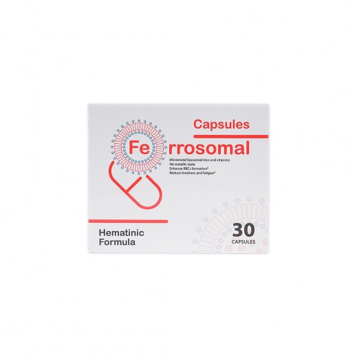 Ferrosomal 30 Capsules - delivered by The Pharmacy - within 2 Hours