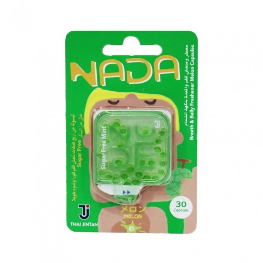 Nada Melon Breath & Belly Freshener 30 Capsules - delivered by The Pharmacy - within 2 Hours