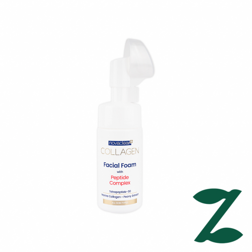 Novaclear Collagen Facial Foam With Peptide Complex 100 ml - delivered by Pharmazone Pharmacy - within 2 Hours