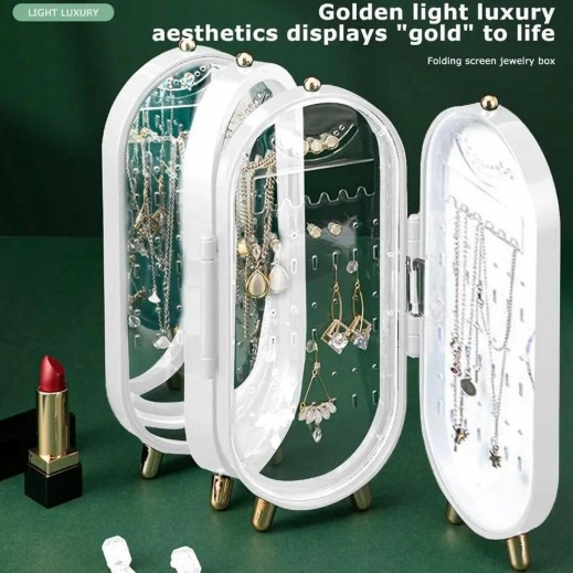 Folding Jewelry Storage Box - delivered by Taw9eel Within 48 hours 