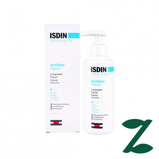 Isdin Acniben Gentle Facial Cleanser Emulsion 180Ml - delivered by Pharmazone Pharmacy - within 2 Hours