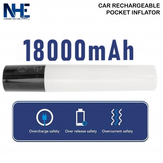 Buy NHE Car Rechargeable Pocket Inflator | توصيل Taw9eel.com