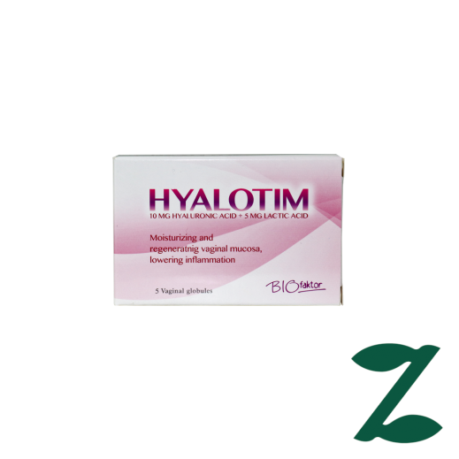 Biofaktor Hyalotim 10mg Hyal Acid + 5mg Lactic Acid 5 Vaginals - delivered by Pharmazone Pharmacy - within 2 Hours