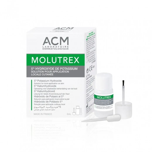 ACM Molutrex 5% Potassium Hydroxide 3 ml - delivered by The Pharmacy - within 2 Hours