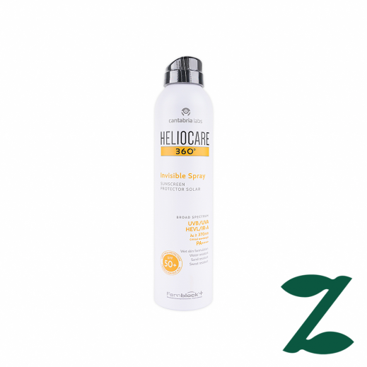 Heliocare 360 Sunscreen Spf50 Invisible Spray 200 ml - delivered by Pharmazone Pharmacy - within 2 Hours