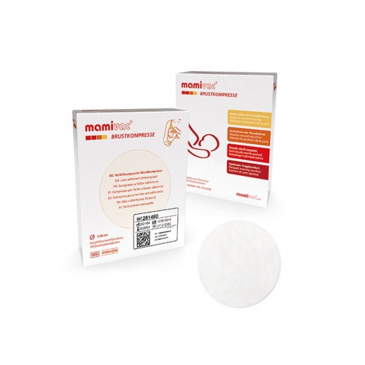 Mamivac Brustkompresse Breast Pads 10 Pieces - delivered by Pharmazone Pharmacy - within 2 Hours