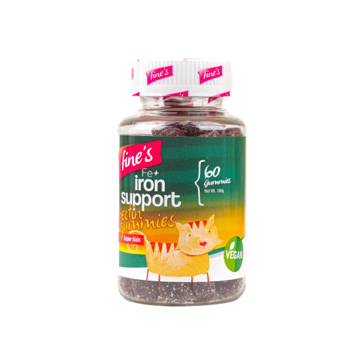 Fine's Fe+ Iron Support 60 Gummies - delivered by The Pharmacy - within 2 Hours