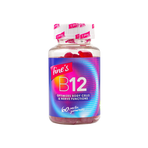 Fine's B12 1000mcg 60 Gummies - delivered by The Pharmacy - within 2 Hours