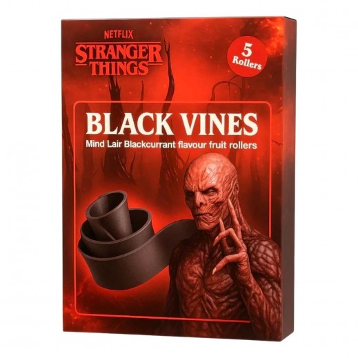 Black Vines Mind Lair Black Currant Flavour Chocolate Rollers 60g - delivered by Taw9eel Fast