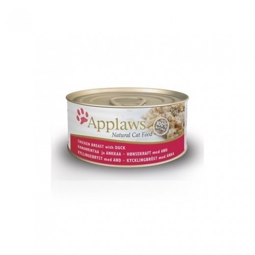 Applaws Cat Tin Chicken & Duck 70 g - delivered by Taw9eel Fast