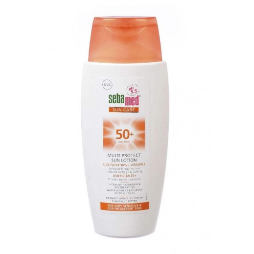 Sebamed Sun Care 50+ Multi Protect Sun Lotion 150ml  - delivered by Taw9eel Fast