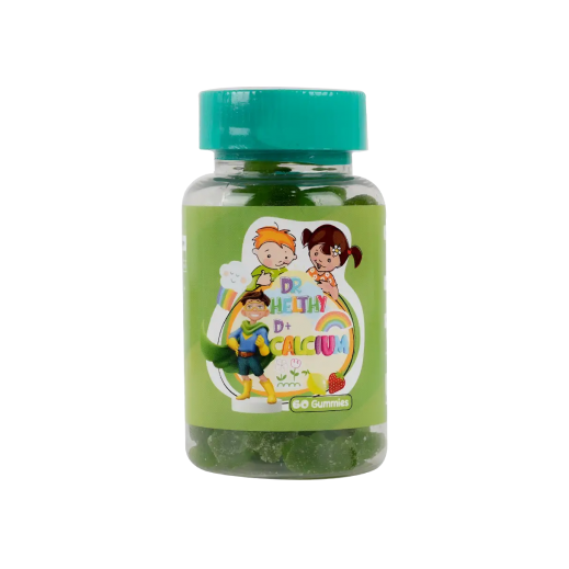 Dr.Helthy Vitamin D+ Calcium 60 Gummies - delivered by The Pharmacy - within 2 Hours