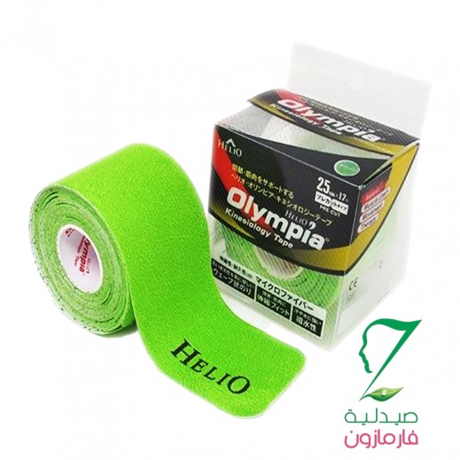 Olympia Kinesiology Tape 25Cmx17Cm - Green - delivered by Pharmazone Pharmacy - within 2 Hours