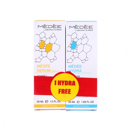 Medee Serum Extra C 30Ml + Medee Hydra 50Ml - delivered by The Pharmacy - within 2 Hours