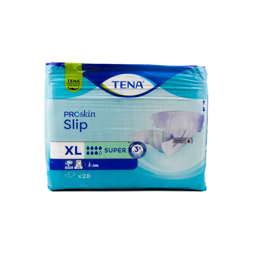 Tena Proskin Slip Super Adult Pads X Large 28 Pieces - delivered by The Pharmacy - within 2 Hours