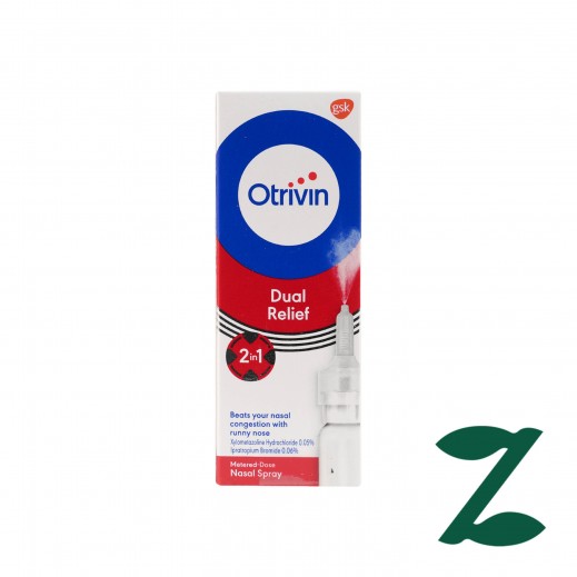 Otrivin Dual Relief 2In1 Nasal Spray 10Ml - delivered by Pharmazone Pharmacy - within 2 Hours