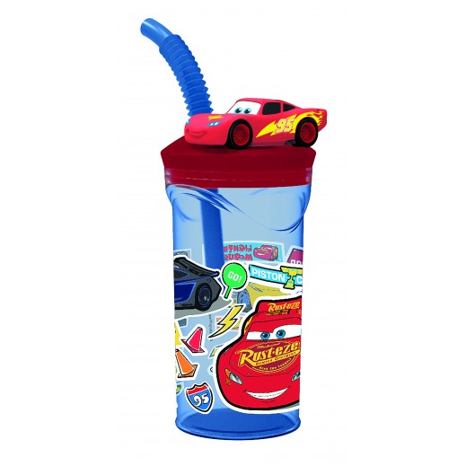 Stor 3D Figurine Tumbler Cars Stickers 360ml - delivered by Taw9eel Fast