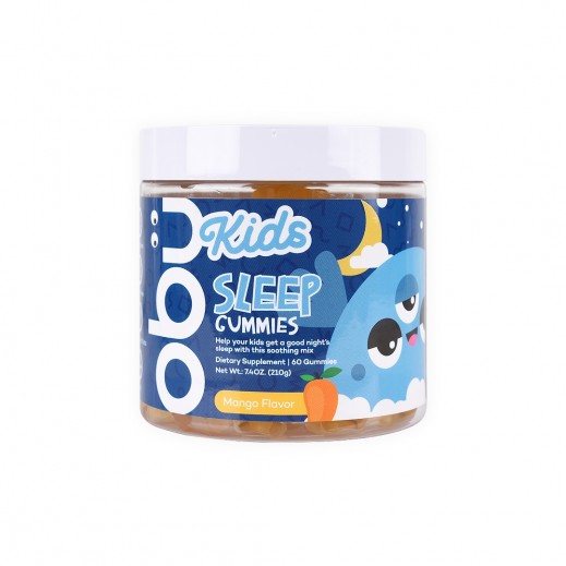 Obu Kids Sleep Mango Flavor 60 Gummies- Delivered By Pharmazone - delivered by Taw9eel Fast