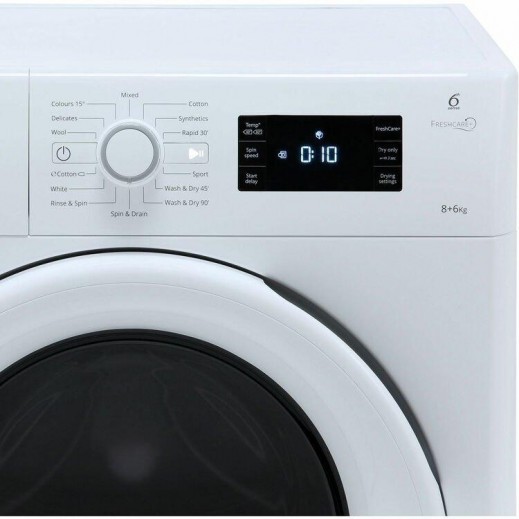 Buy Whirlpool 8/6KG 1400RPM Front Load Washer & Dryer delivered by