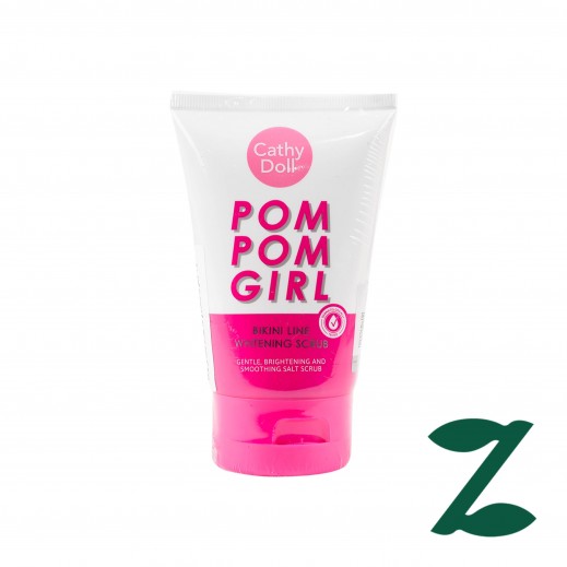Cathy Doll Pom Pom Girl Bikini Line Whitening Scrub 150 g - delivered by Pharmazone Pharmacy - within 2 Hours