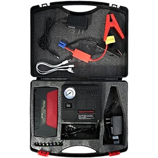 K01 Power Bank Jump Starter with Air Compressor