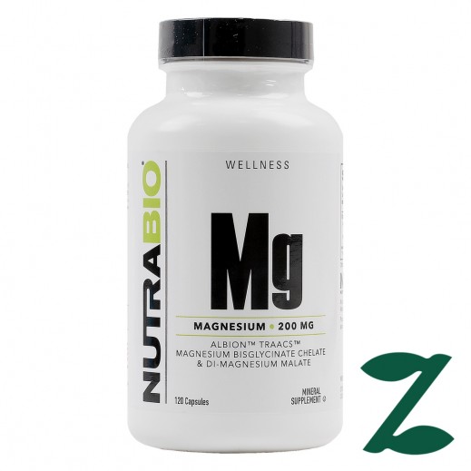 Nutrabio Mg Magnesium 200Mg 120 Capsules - delivered by Pharmazone Pharmacy - within 2 Hours