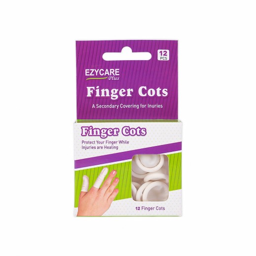 Ezycare Plus 12 Finger Cots - delivered by The Pharmacy - within 2 Hours