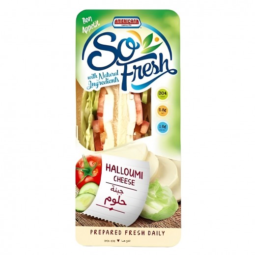 Americana So Fresh Halloumi Cheese Sandwich 154 g