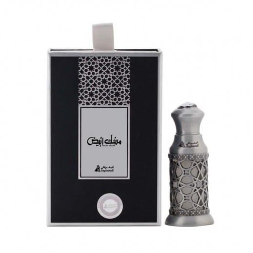 Musk Abyid Attar For Unisex By Asgharali 12ml - delivered by Taw9eel Within Working 24 Hours