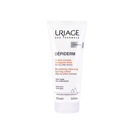 Uriage Depiderm Brightening Cleansing Foaming Cr Vit C 100ml - delivered by The Pharmacy - within 2 Hours