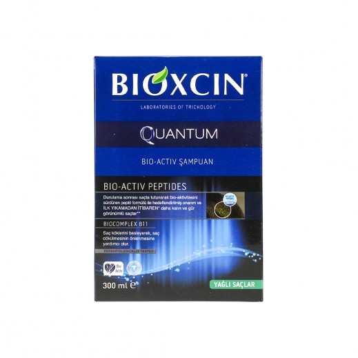 Bioxcin Quantum Bio-Active Shampoo 300Ml - Oily Hair - delivered by The Pharmacy - within 2 Hours