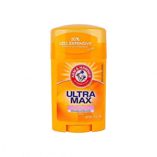 Arm & Hammer Ultra Max Roll-On Stick 28g - Powder Fresh - delivered by The Pharmacy - within 2 Hours