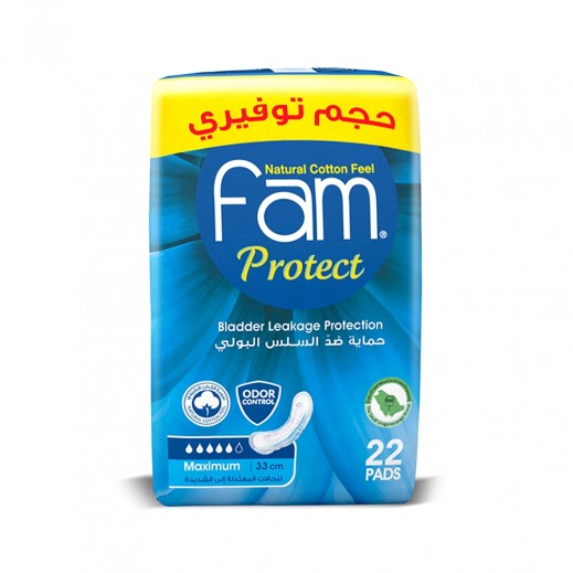 Fam Protect Incontinence Maximum 22 pads