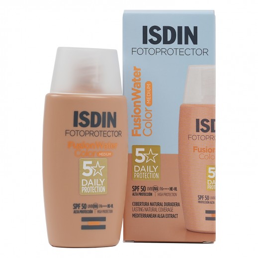 Isdin Fotoprotector Fusion Water Color Medium Spf50 - 50Ml - delivered by Pharmazone Pharmacy - within 2 Hours