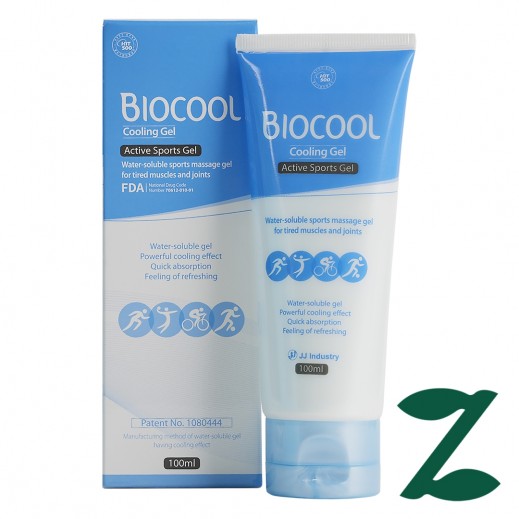 Biocool Cooling Active Sports Gel Tube 100ml - delivered by Pharmazone Pharmacy - within 2 Hours