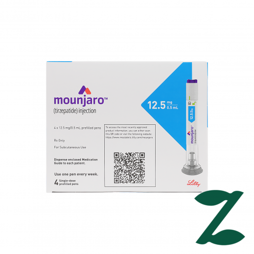 Mounjaro 12.5Mg/0.5ml Sol For Injection In Pre-Filled 4 Pen - delivered by Pharmazone Pharmacy - within 2 Hours